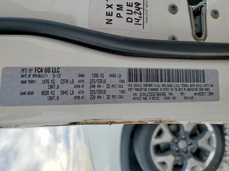 2019 JEEP COMPASS LIMITED 13