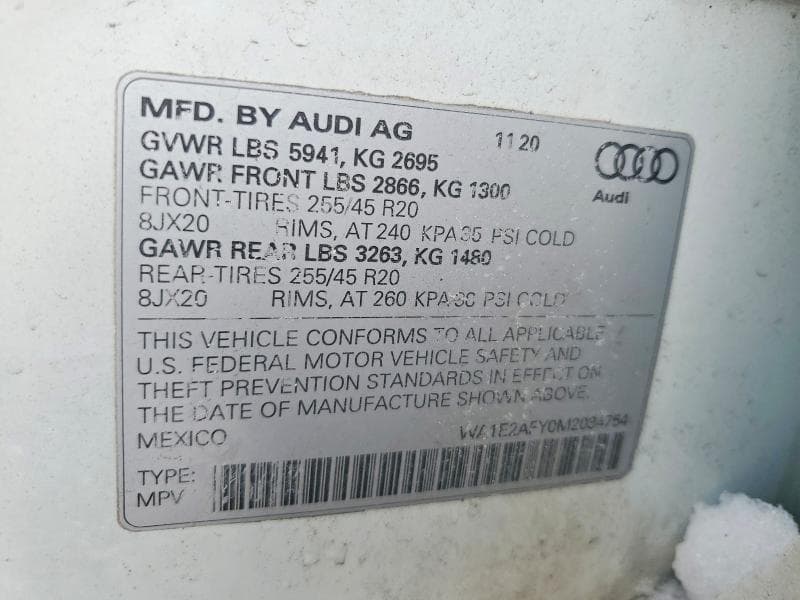2021 AUDI Q5 E PREMIUM PLUS 13
