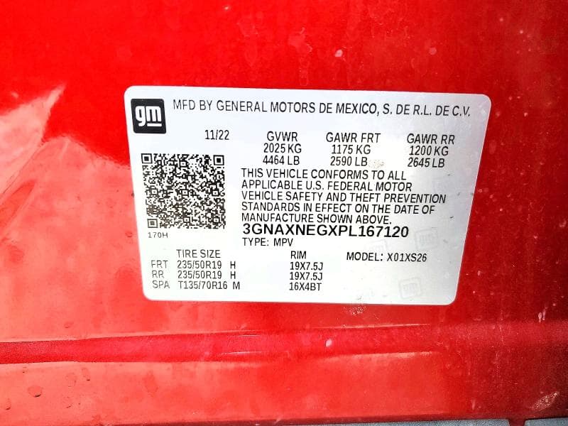2023 CHEVROLET EQUINOX PREMIER 14