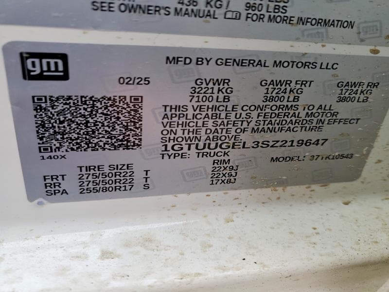 2025 GMC SIERRA K1500 DENALI 12