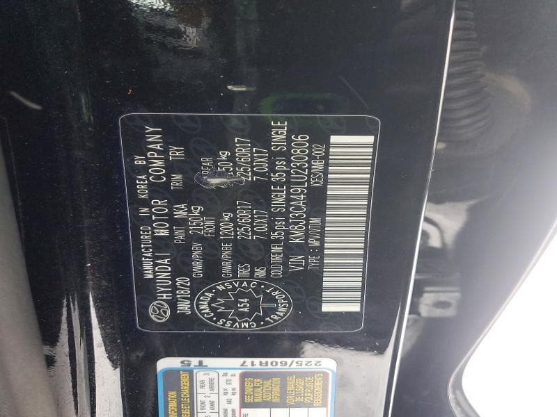 2020 HYUNDAI TRUCK/VAN TUCSON PREFERRED 4DR 14
