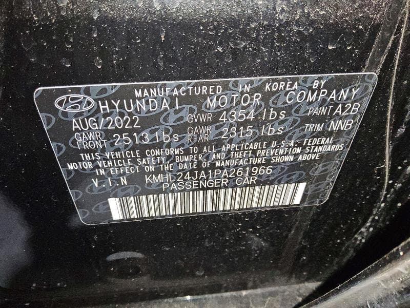 2023 HYUNDAI SONATA SE 12