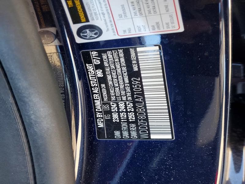 2020 MERCEDES-BENZ E 350 12