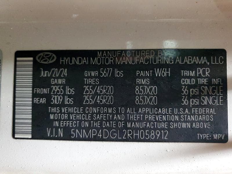 2024 HYUNDAI SANTA FE LIMITED 14