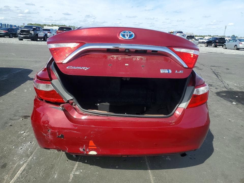 2017 TOYOTA CAMRY HYBRID 6