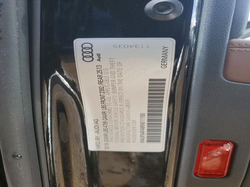 2019 AUDI A4 PRESTIGE 12