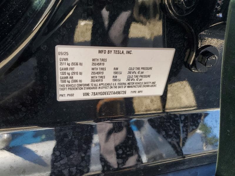 2026 TESLA MODEL Y 12