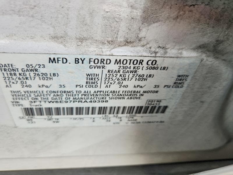 2023 FORD MAVERICK XL 12