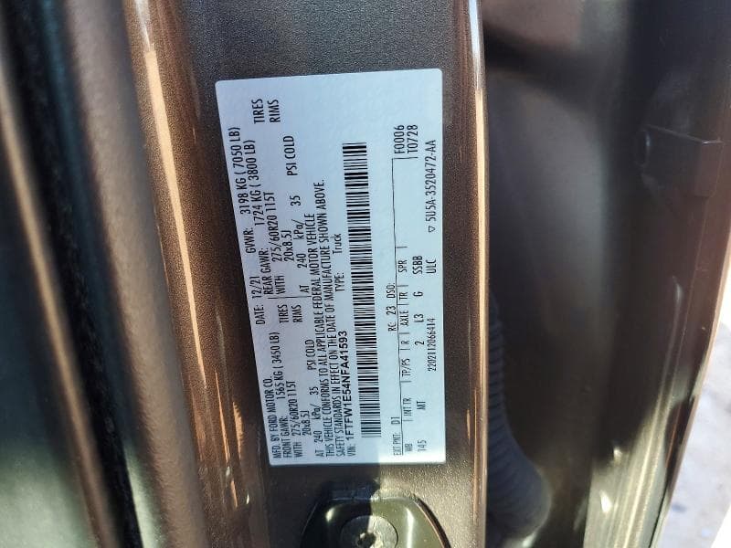 2022 FORD F150 XLT 12