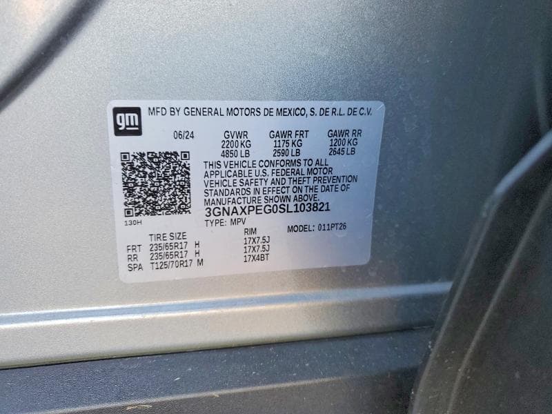 2025 CHEVROLET EQUINOX LT 13