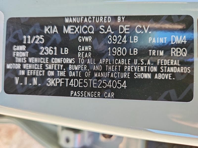 2026 KIA K4 LXS 13