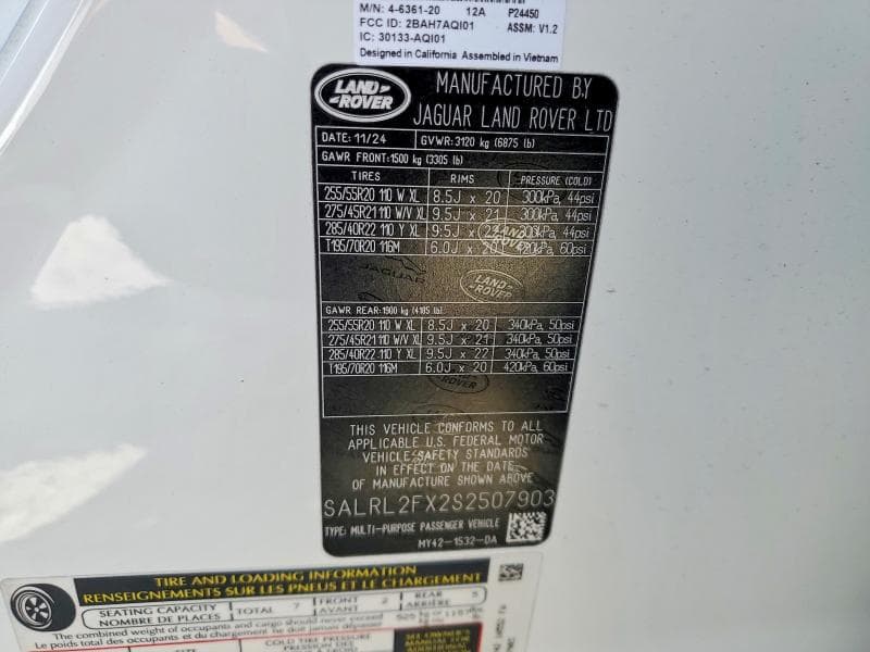2025 LAND ROVER DISCOVERY DYNAMIC SE 14