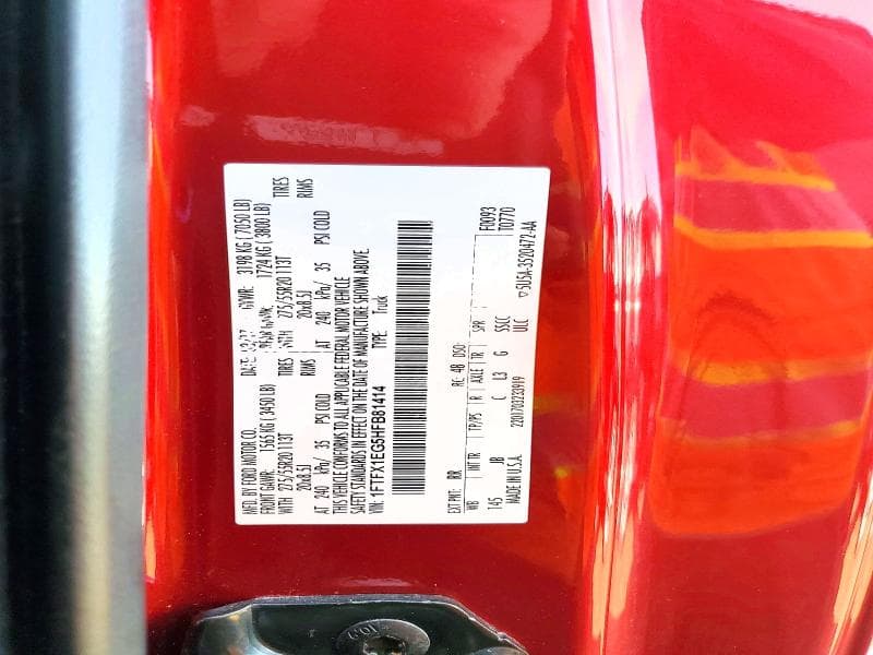 2017 FORD F150 SUPER CAB 12