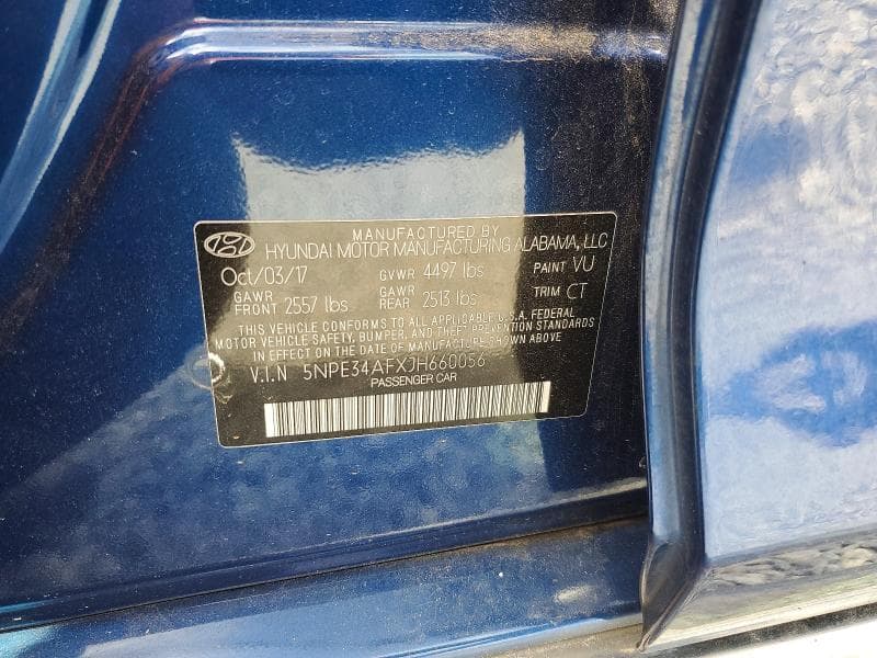 2018 HYUNDAI SONATA SPORT 13