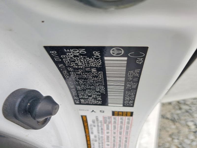 2018 TOYOTA PRIUS TWO 12