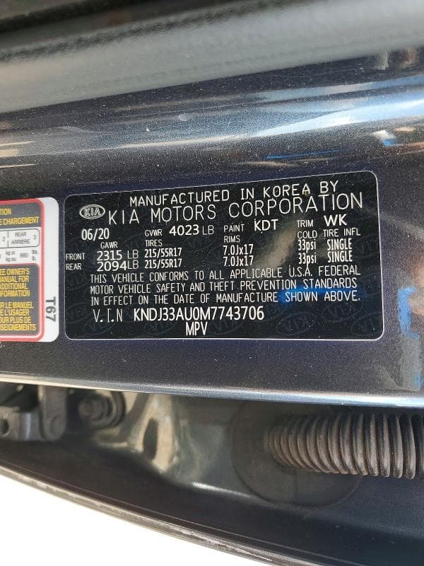 2021 KIA SOUL EX 12