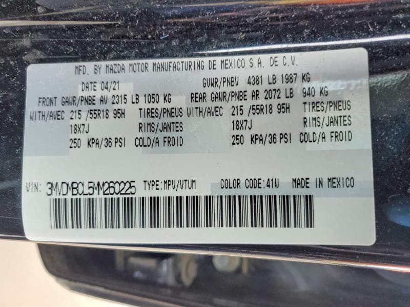 2021 MAZDA CX-30 PREFERRED 12
