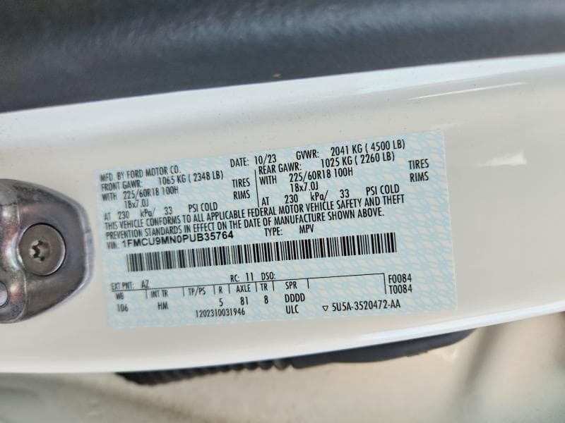 2023 FORD ESCAPE ST LINE 13