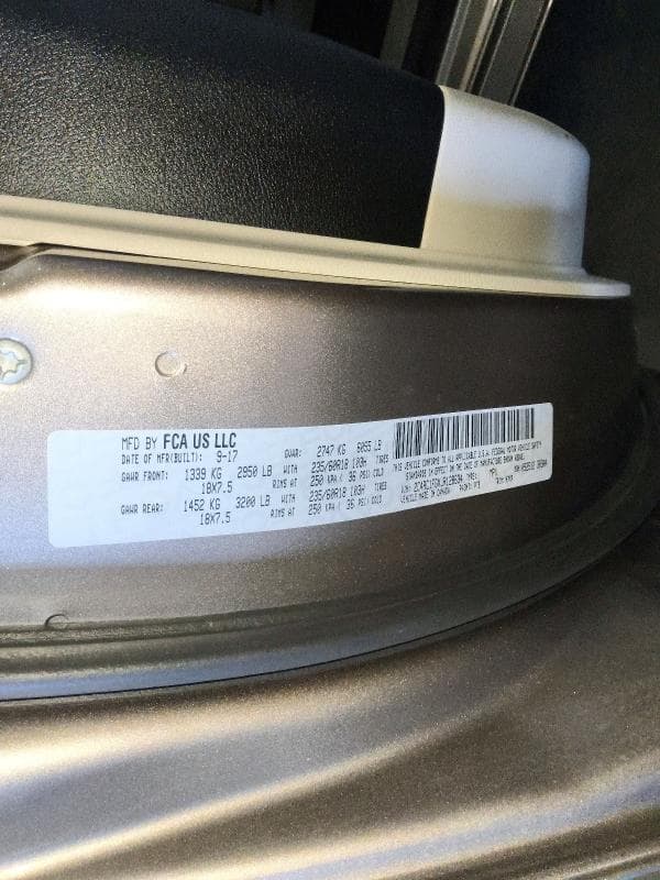 2018 CHRYSLER PACIFICA TOURING PLUS 13