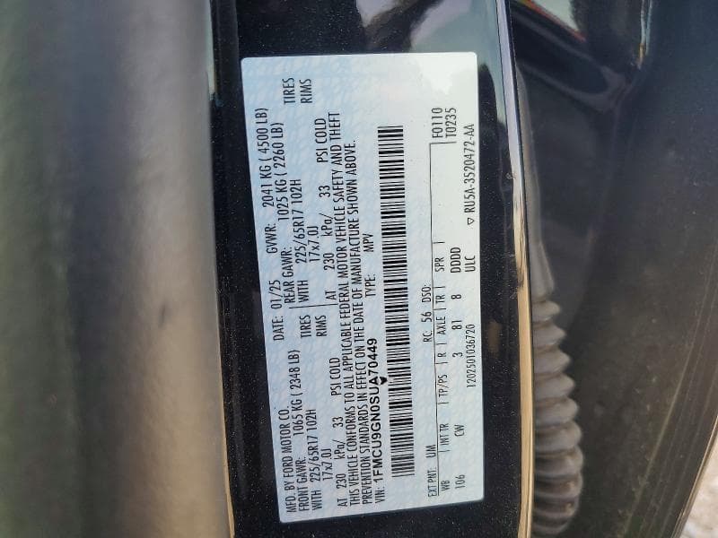 2025 FORD ESCAPE ACTIVE 13