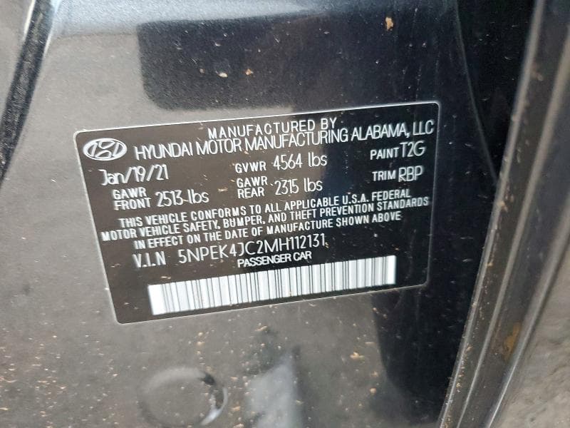 2021 HYUNDAI SONATA N LINE 12