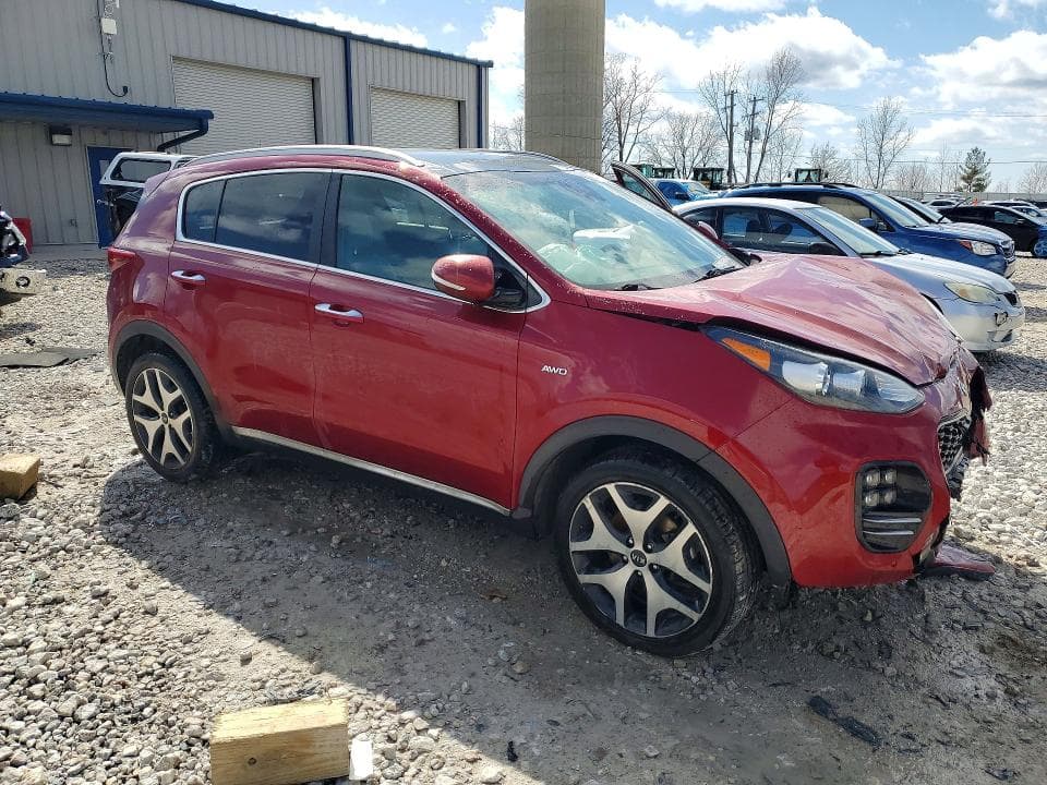 2017 KIA SPORTAGE SX TURBO 4