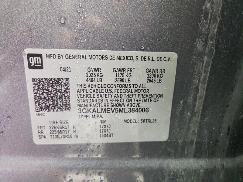 2021 GMC TERRAIN SLE 13