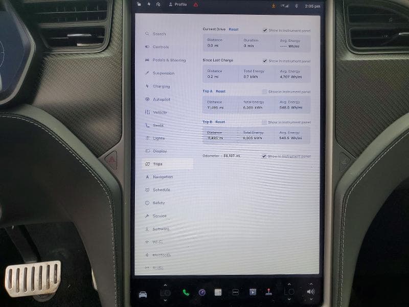 2020 TESLA MODEL X 9