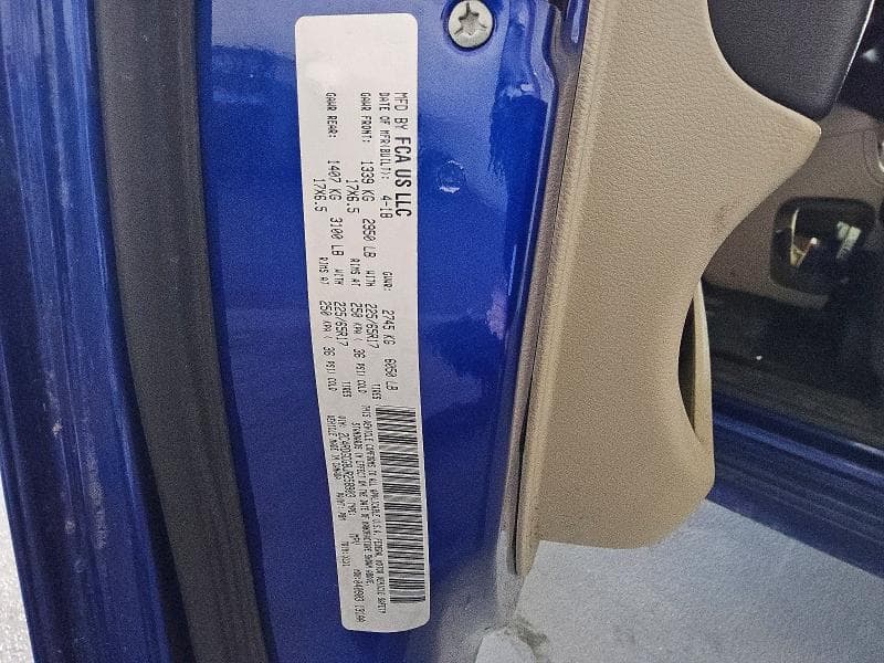 2018 DODGE GRAND CARAVAN SXT 13