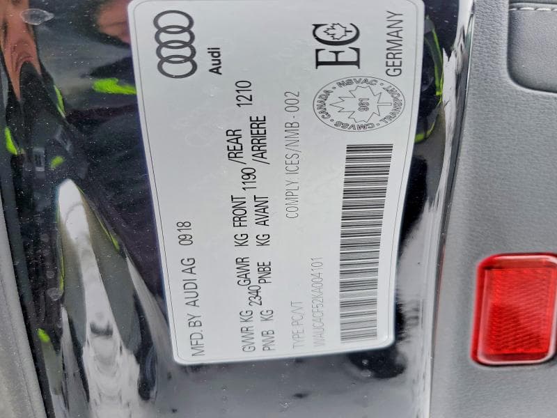 2019 AUDI S5 PRESTIGE 13