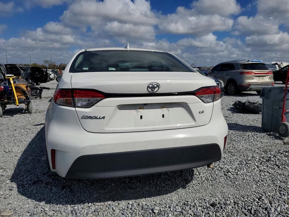 2025 TOYOTA COROLLA LE 6