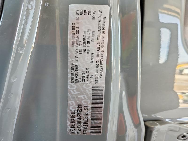 2023 JEEP WRANGLER 4XE 13