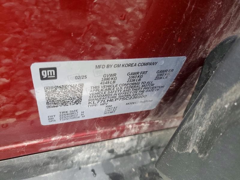 2025 CHEVROLET TRAX 1LT 14