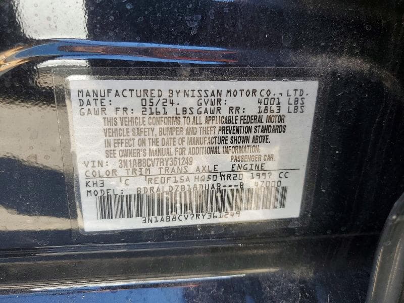 2024 NISSAN SENTRA SV 13