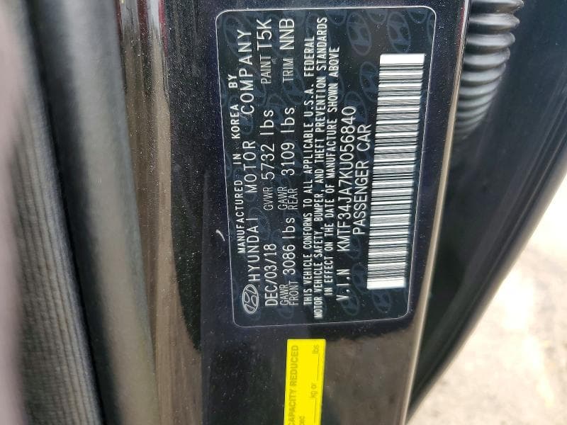 2019 GENESIS G90 3.3T PREMIUM 12
