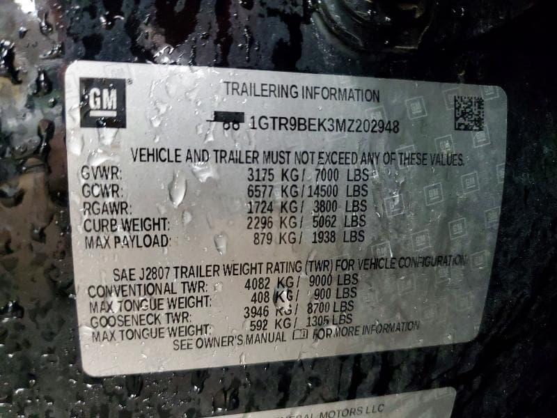 2021 GMC SIERRA K1500 SLE 13
