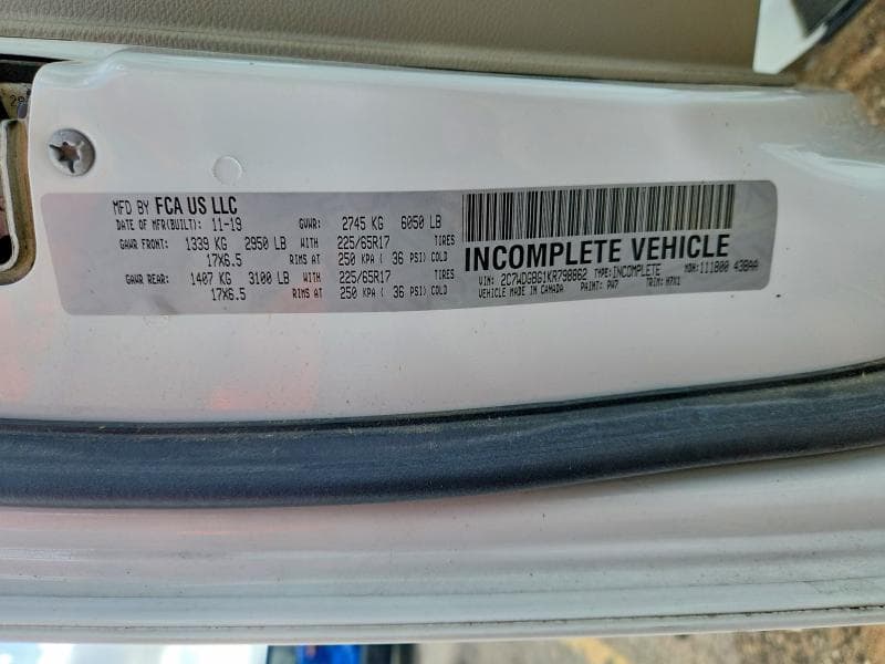 2019 DODGE GRAND CARAVAN SE 13