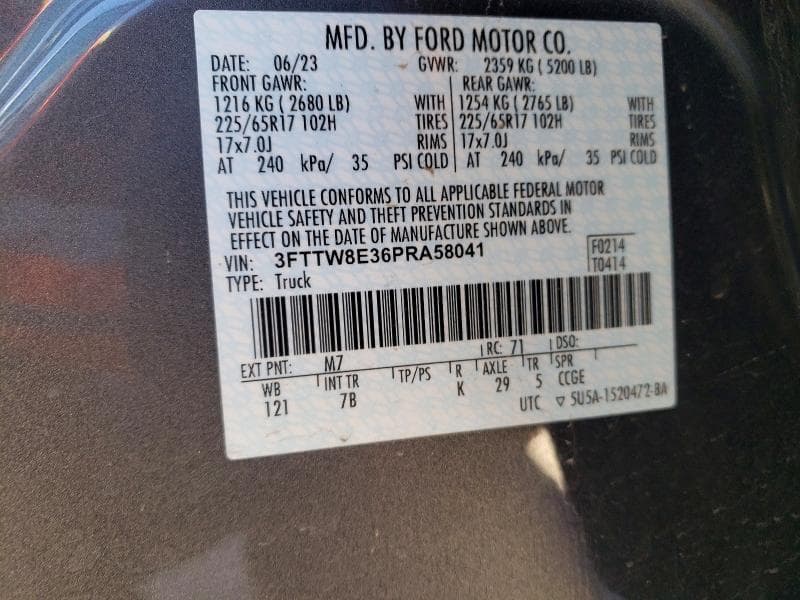2023 FORD MAVERICK XL 12