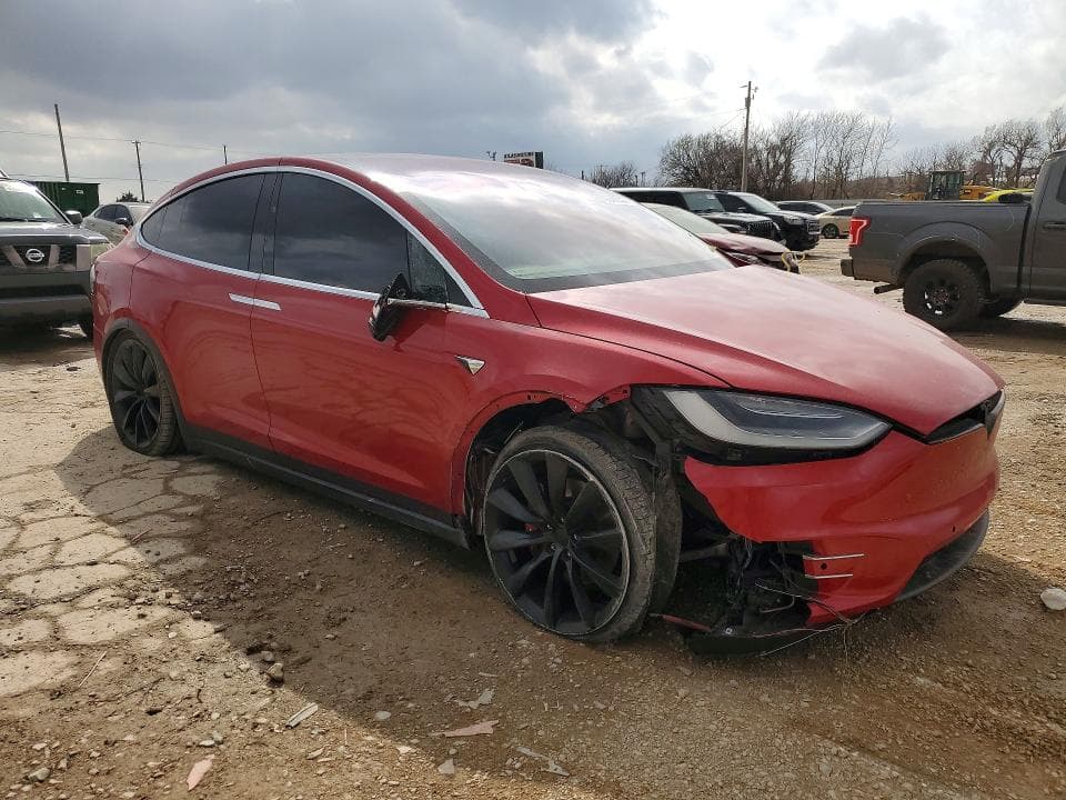 2020 TESLA MODEL X 4
