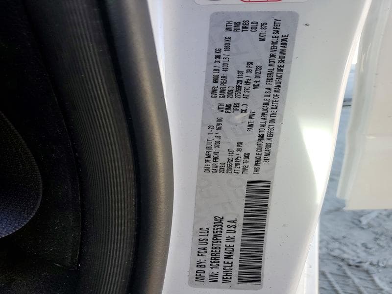 2023 RAM 1500 BIG HORN 13
