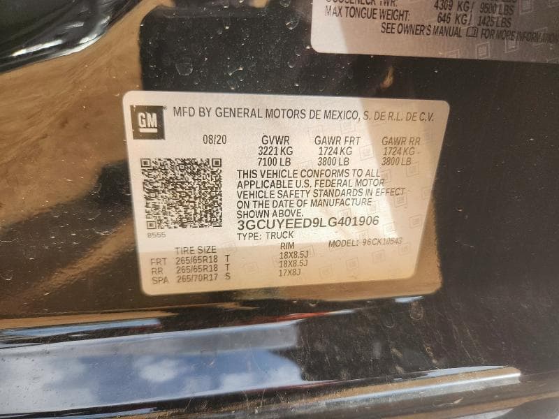 2020 CHEVROLET SILVERADO K1500 RST 12