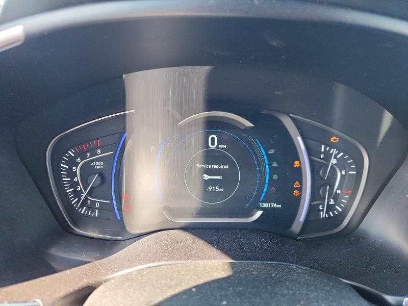 2019 HYUNDAI SANTA FE LIMITED 2.4L 9