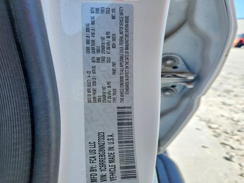 2022 RAM 1500 BIG HORN 12