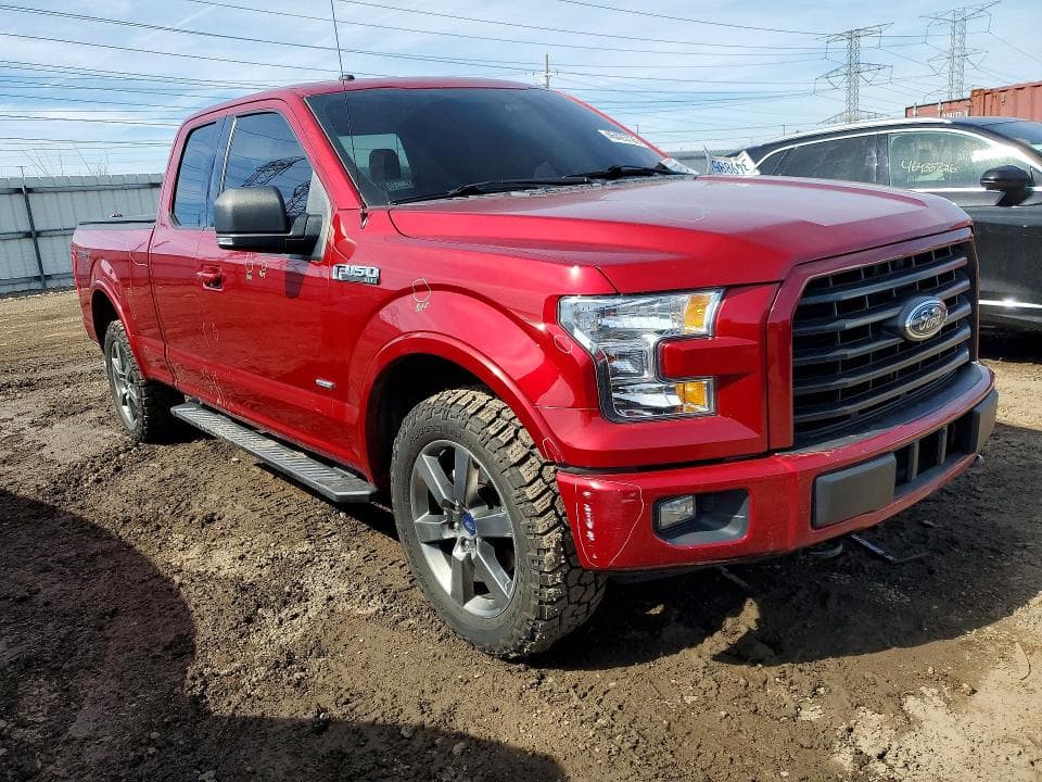 2017 FORD F150 SUPER CAB 4