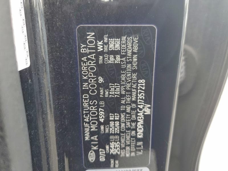 2018 KIA SPORTAGE LX 13