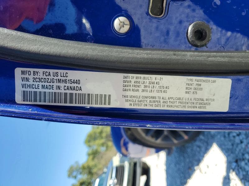 2021 DODGE CHALLENGER GT 13