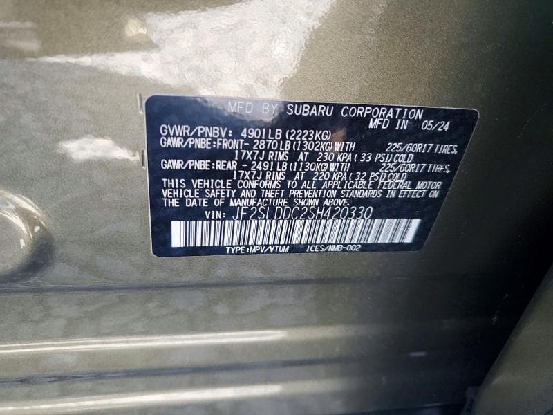 2025 SUBARU FORESTER PREMIUM 12