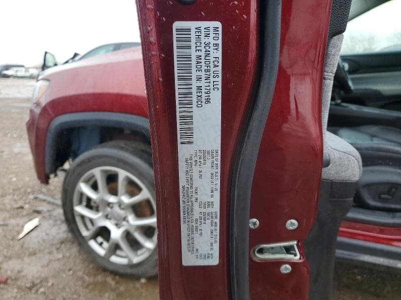 2022 JEEP COMPASS LATITUDE LUX 12