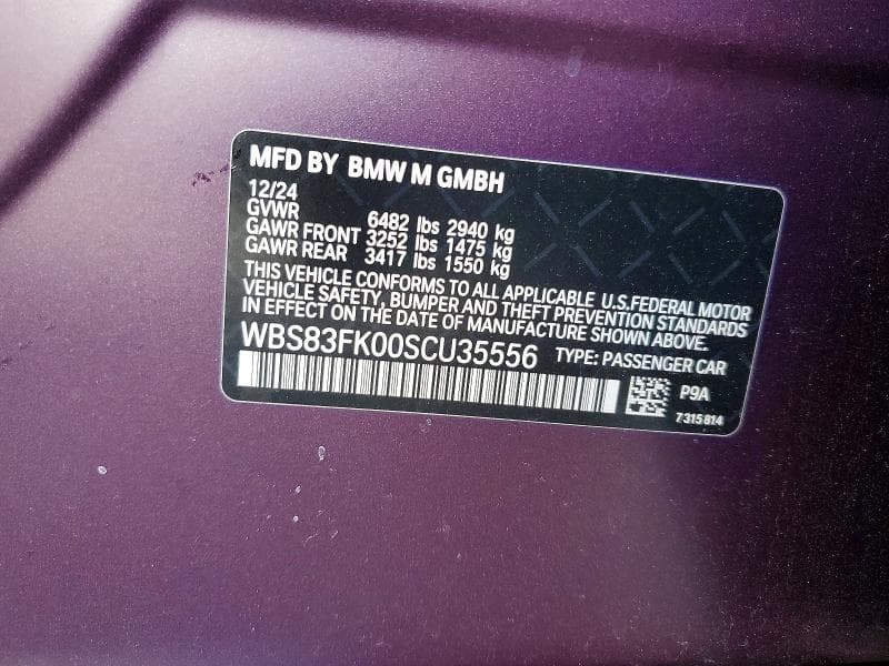 2025 BMW M5 12
