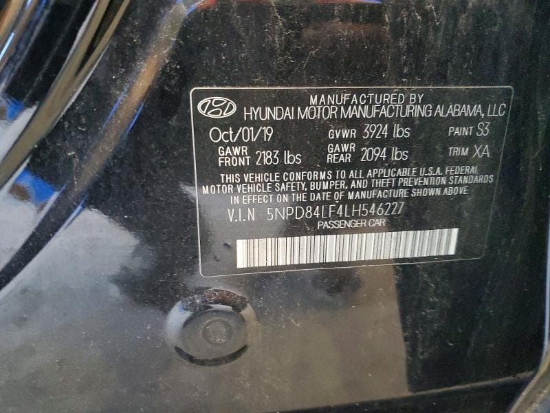 2020 HYUNDAI ELANTRA SEL 12